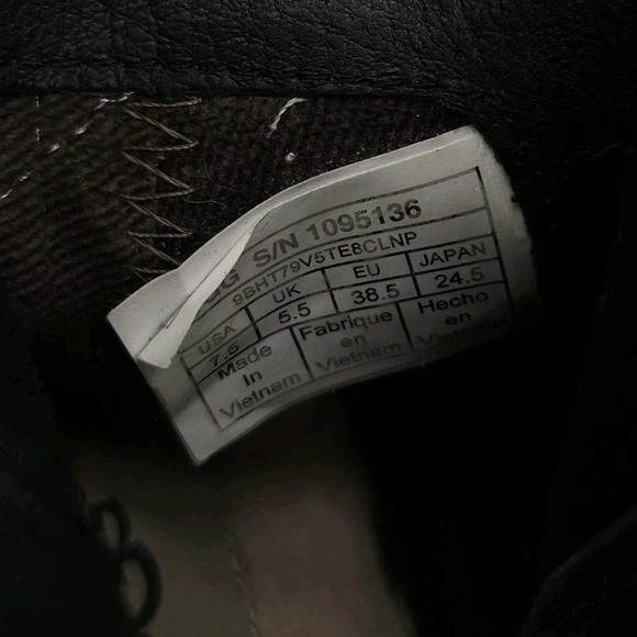 UGG Pax (Womes 7.5) Chelsea Suede Hidden Wedge Ankle Boots Pull On Booties Brown - Picture 6 of 7